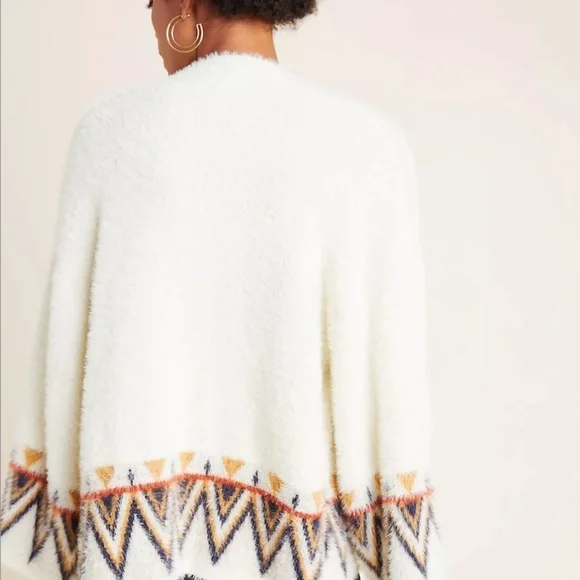 BY ANTHROPOLOGIE | Super Soft Flynn Knit Cardigan | Line & Dot | Size Small - Picture 4 of 8